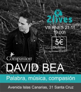 Conciertos 2lives: David Bea
